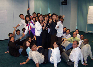Company group photo